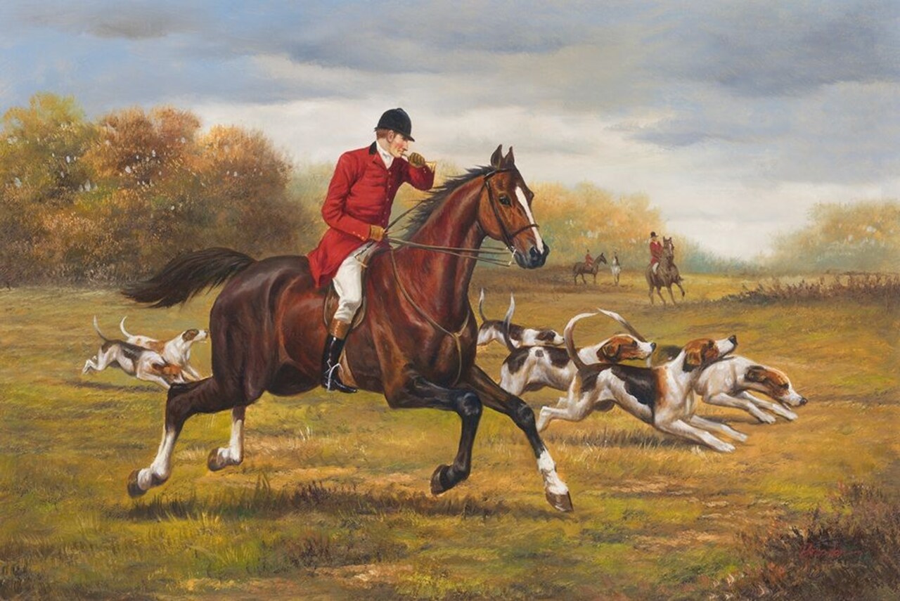 Hunting near Bristol II Poster Print by Johann Schwarz - Item # VARPDX3BUR615